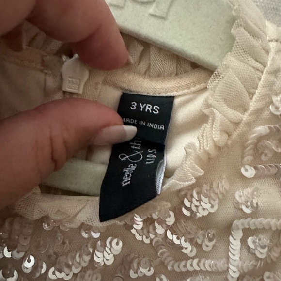 Needle and thread Aurora dress in champagne - Picture 14 of 15